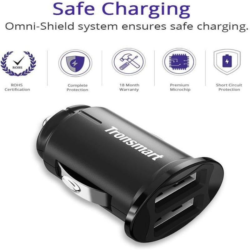 TRONSMART MINI CAR CHARGER C24